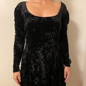 Velvet Shift Dress